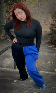 ADA Sweatpants (Black & Blue)